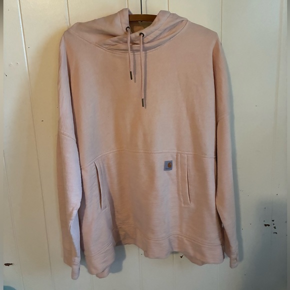 Carhartt Sweaters - Carhartt Hoodie Light Pink 2X